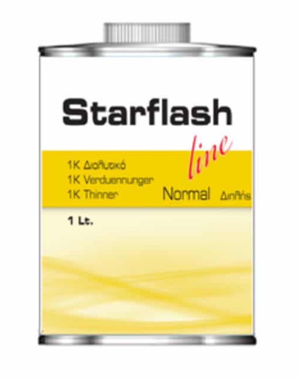 Flash 1lt ΔΙΑΛΥΤΙΚΟ STARFLASH ΝΟRMAL ΔΙΠΛΗΣ 1LT - ΚΟΛΛΙΑΣ